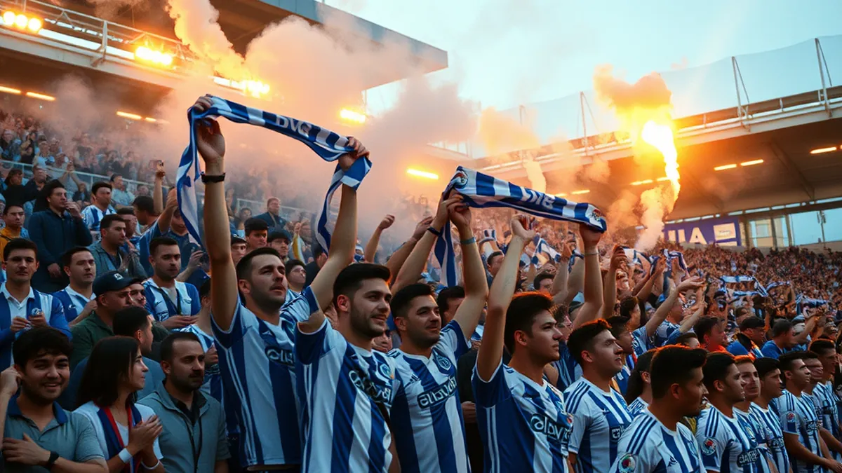 The Passion of Alavés Fans in the Basque Derby